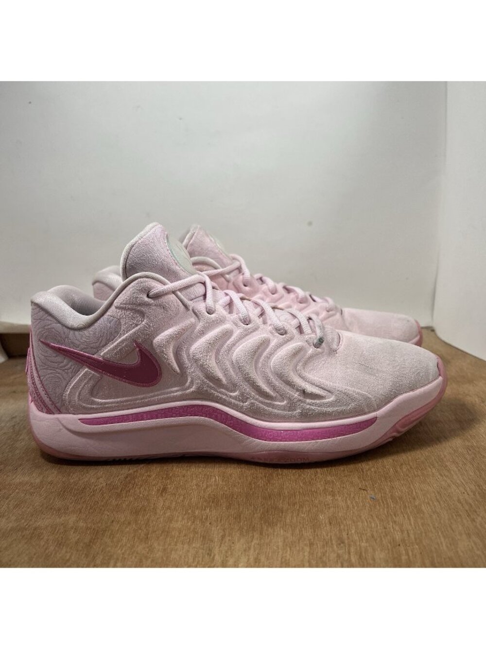 Nike KD 17 'Aunt Pearl' Pink Foam Beyond Pink Style Code : FZ1518-600 Men’s 10.5